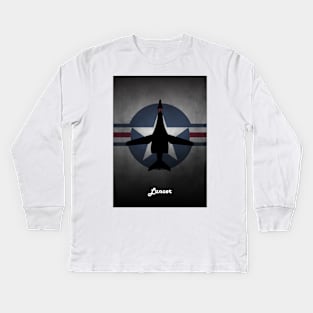 B-1 Lancer USAF Kids Long Sleeve T-Shirt